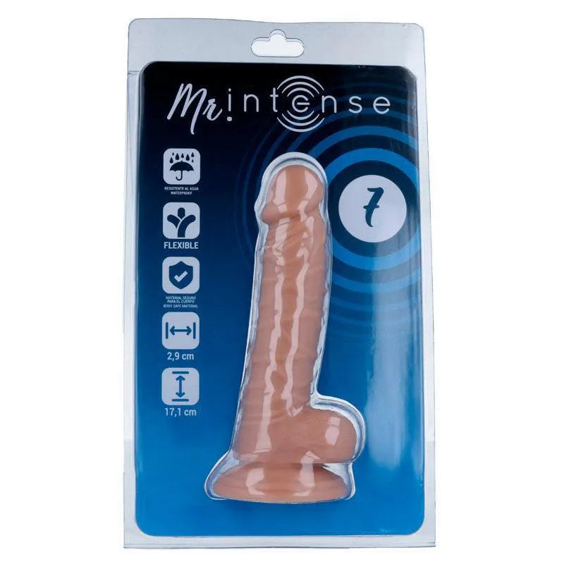 Gode Réaliste Hypoallergénique Ventouse Souple