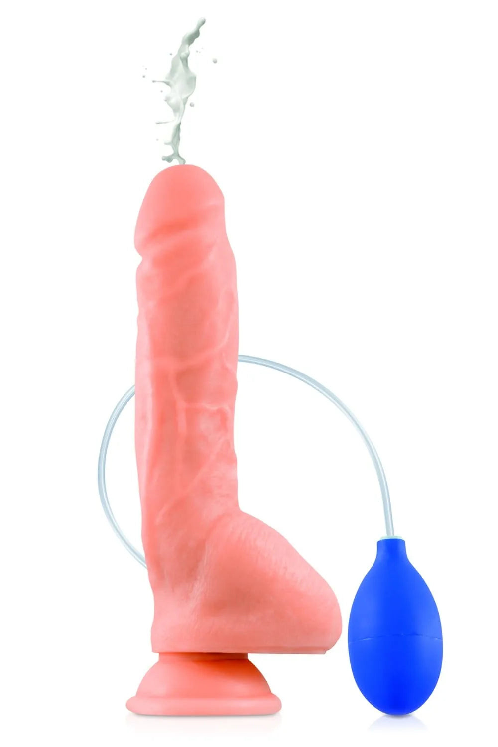 Gode Réaliste Éjaculateur Ventouse Silicone Hypoallergénique