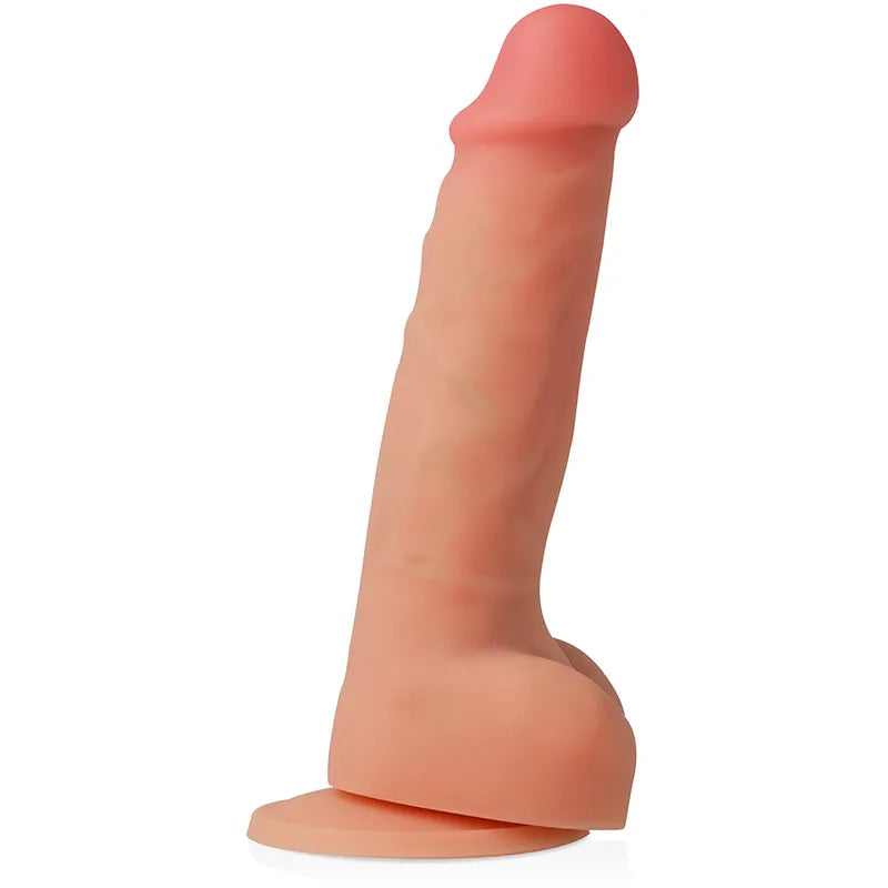 Gode Réaliste Silicone Médical Ventouse 15,5 Cm