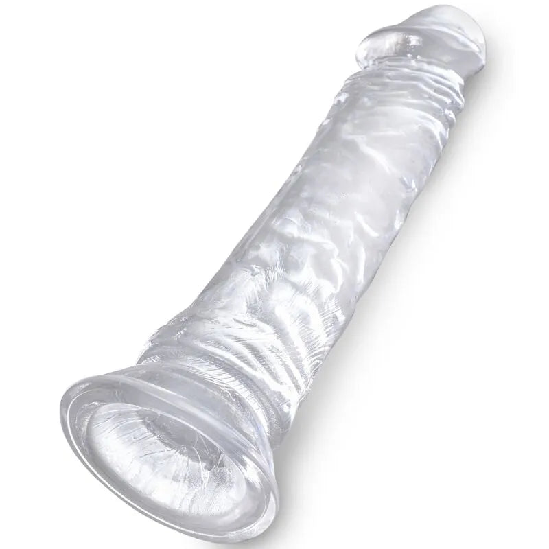 Gode Réaliste Translucide King Cock Clear