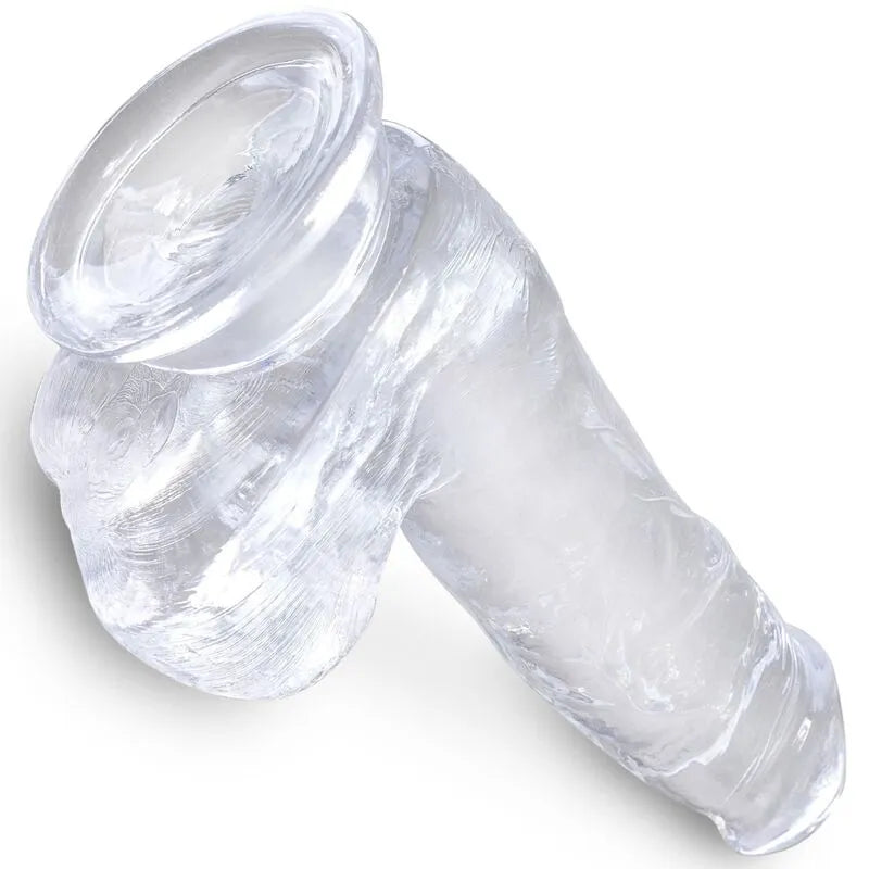 Gode Réaliste Translucide Ventouse Hypoallergénique