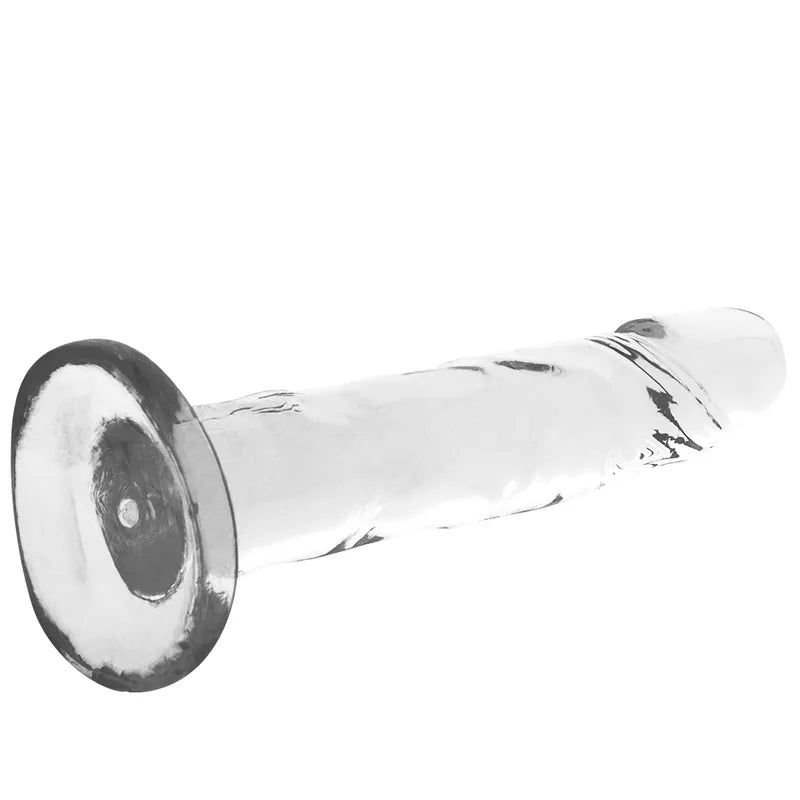 Gode Réaliste Transparent Avec Harnais