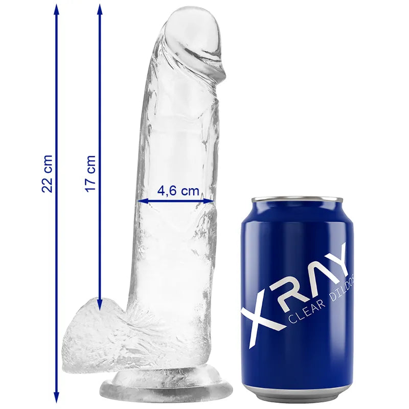 Gode Réaliste Transparent Compatibilité Harnais