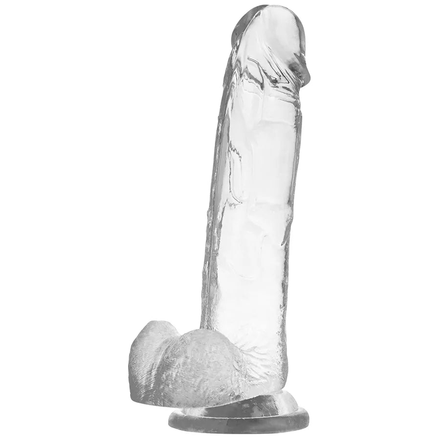 Gode Réaliste Transparent Flexible Hypoallergénique