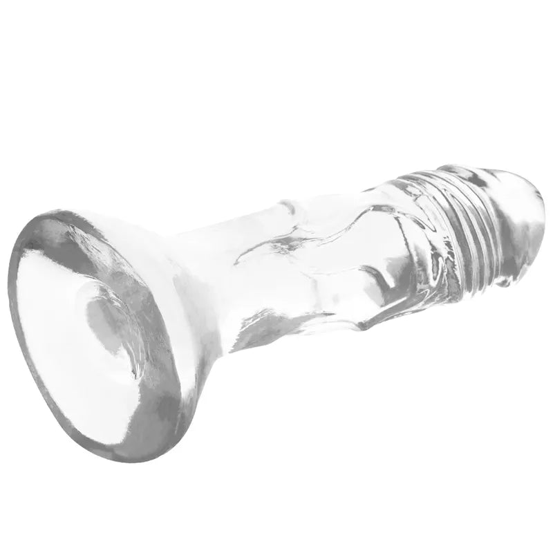 Gode Réaliste Transparent Hypoallergénique Avec Harnais