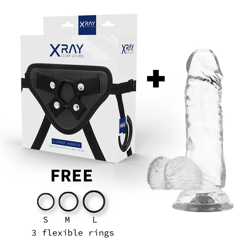 Gode Réaliste Transparent X Ray Clear
