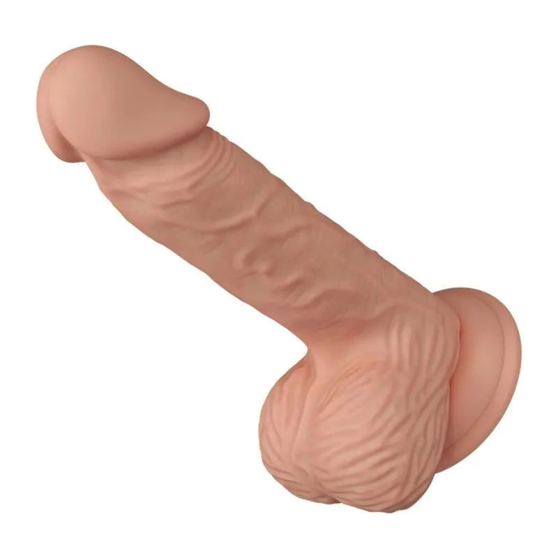 Gode Réaliste Ventouse 14 Cm Naturel