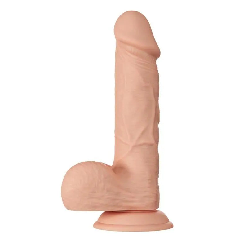 Gode Réaliste Ventouse Couleur Naturelle
