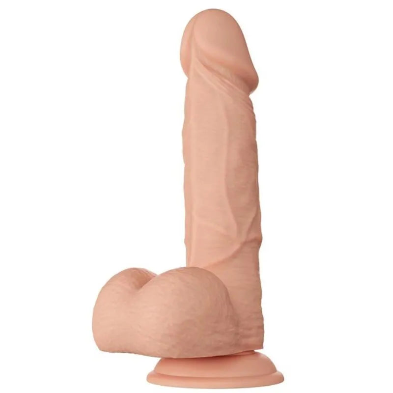 Gode Réaliste Ventouse Couleur Naturelle