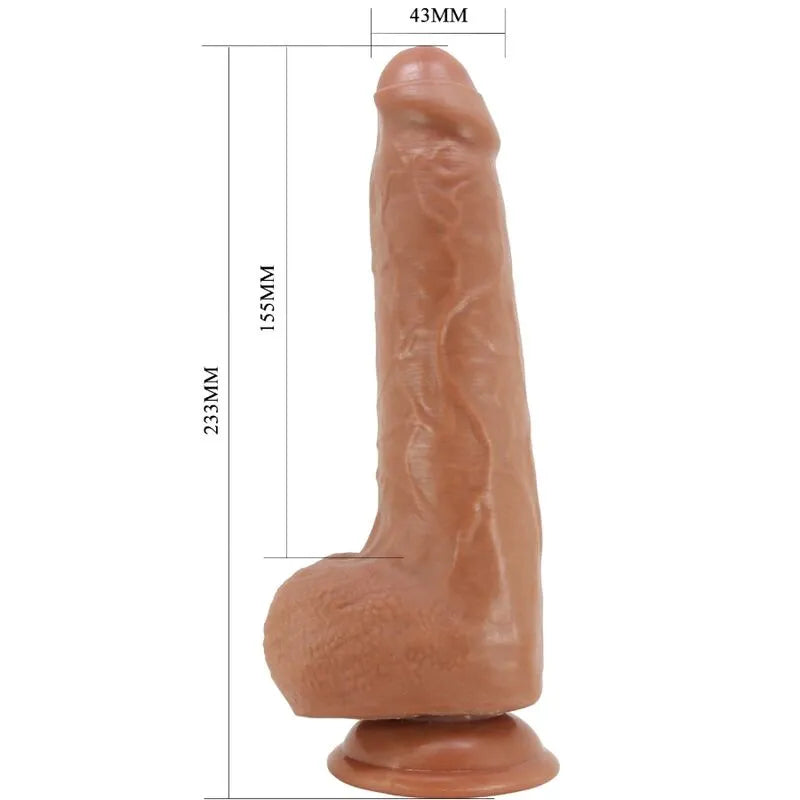 Gode Réaliste À Ventouse En Tpr
