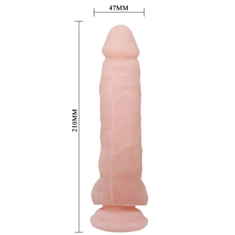 Gode Réaliste Ventouse Souple Tpr