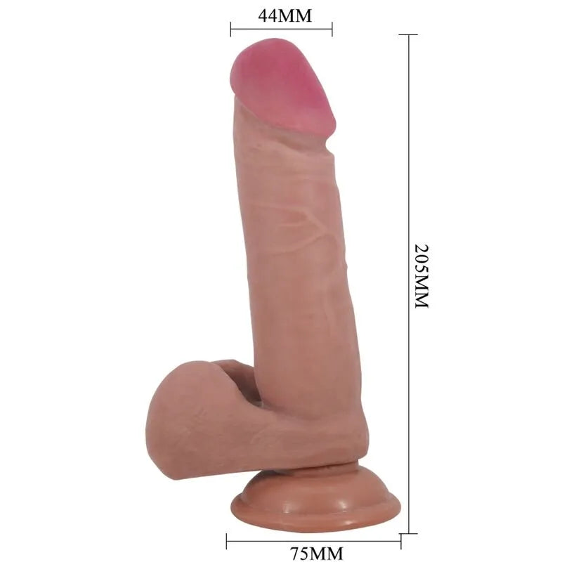 Gode Réaliste Ventouse Tpr Multi-Orgasmique