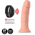 Gode Silicone Vibrant Réaliste Compatible Watchme