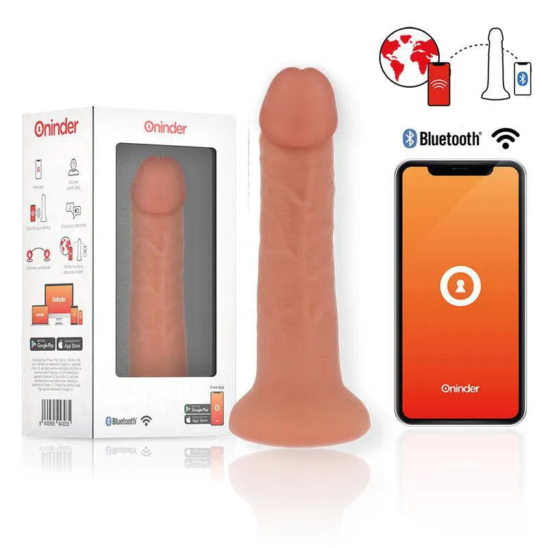 Gode Vibrant En Silicone Contrôlable Via Application