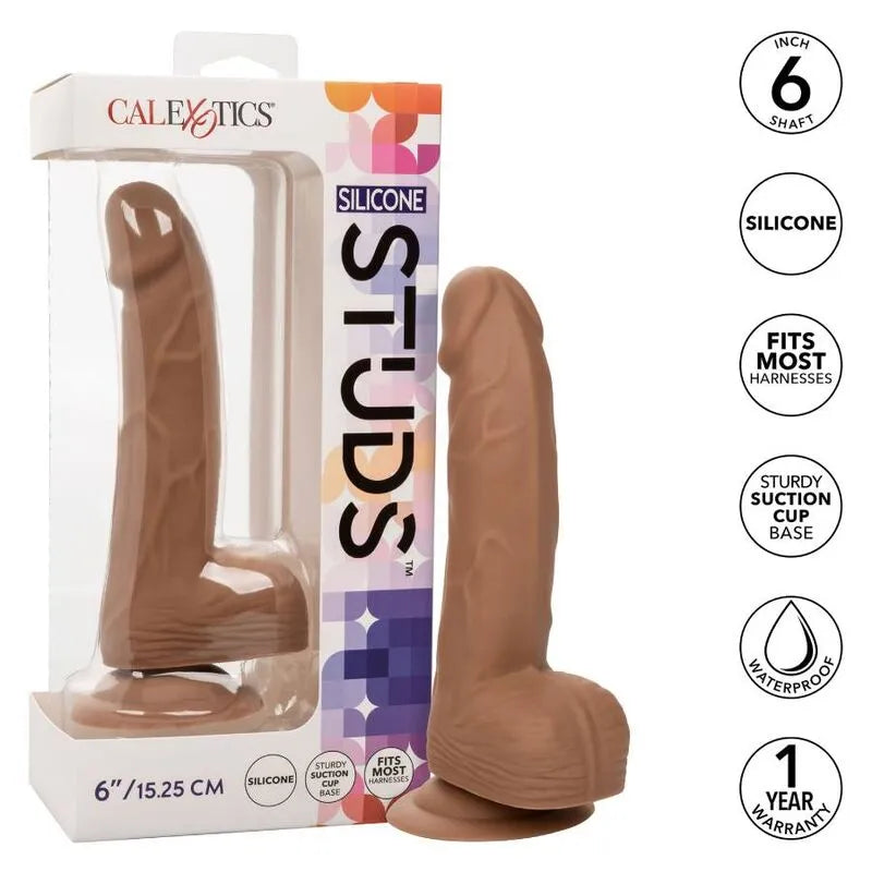 Godemichet Silicone Ventouse Réaliste 6 Pouces