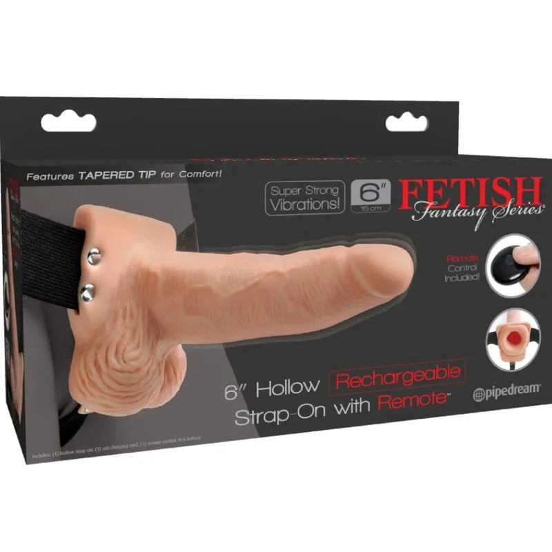 Harnais Creux Rechargeable Gode Réaliste