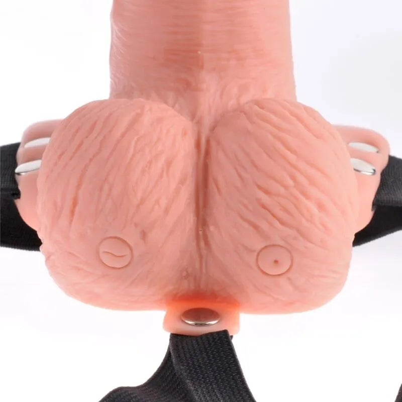 Harnais Creux Rechargeable Gode Réaliste