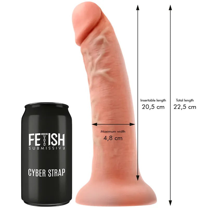Harnais Gode Silicone Réaliste Avec Télécommande