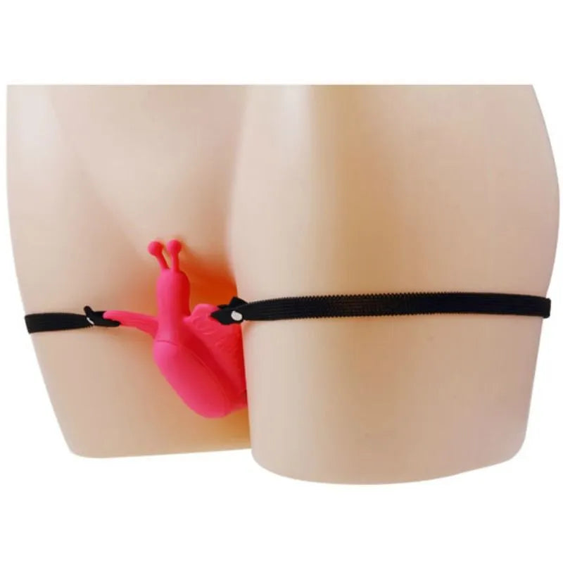 Harnais Papillon Vibrant Avec Télécommande