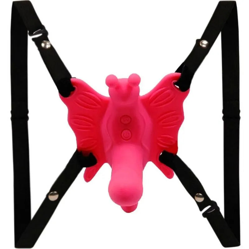 Harnais Papillon Vibrant Avec Télécommande