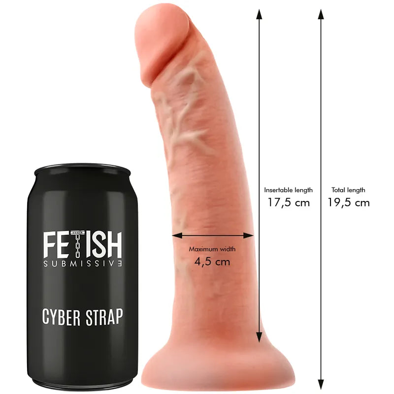 Harnais Gode Réaliste Silicone Hypoallergénique