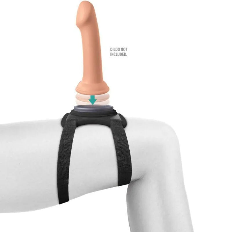 Harnais Strap-On À Sangle De Cuisse Silicone