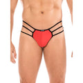 Homme String Rouge