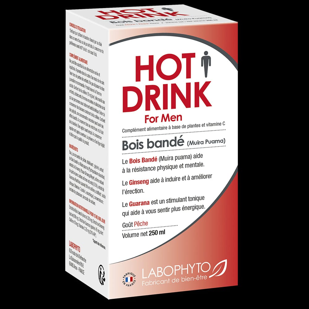 Hot Drink Homme Bois bandé 250 ml - LAB04