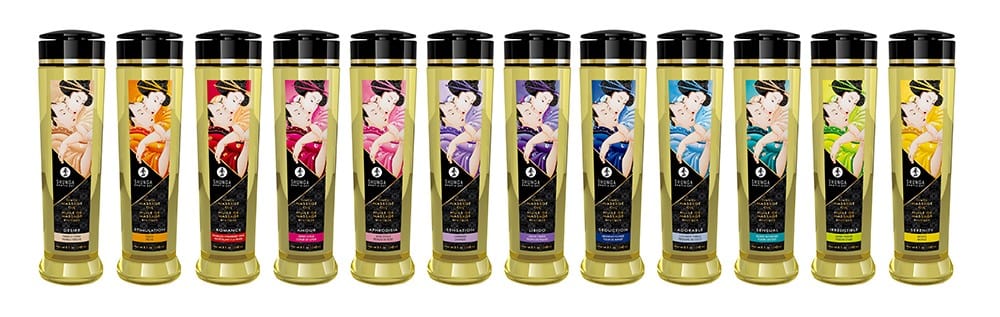 Huile de massage aphrodisiaque Coeur de Lotus 240ml - CC1223