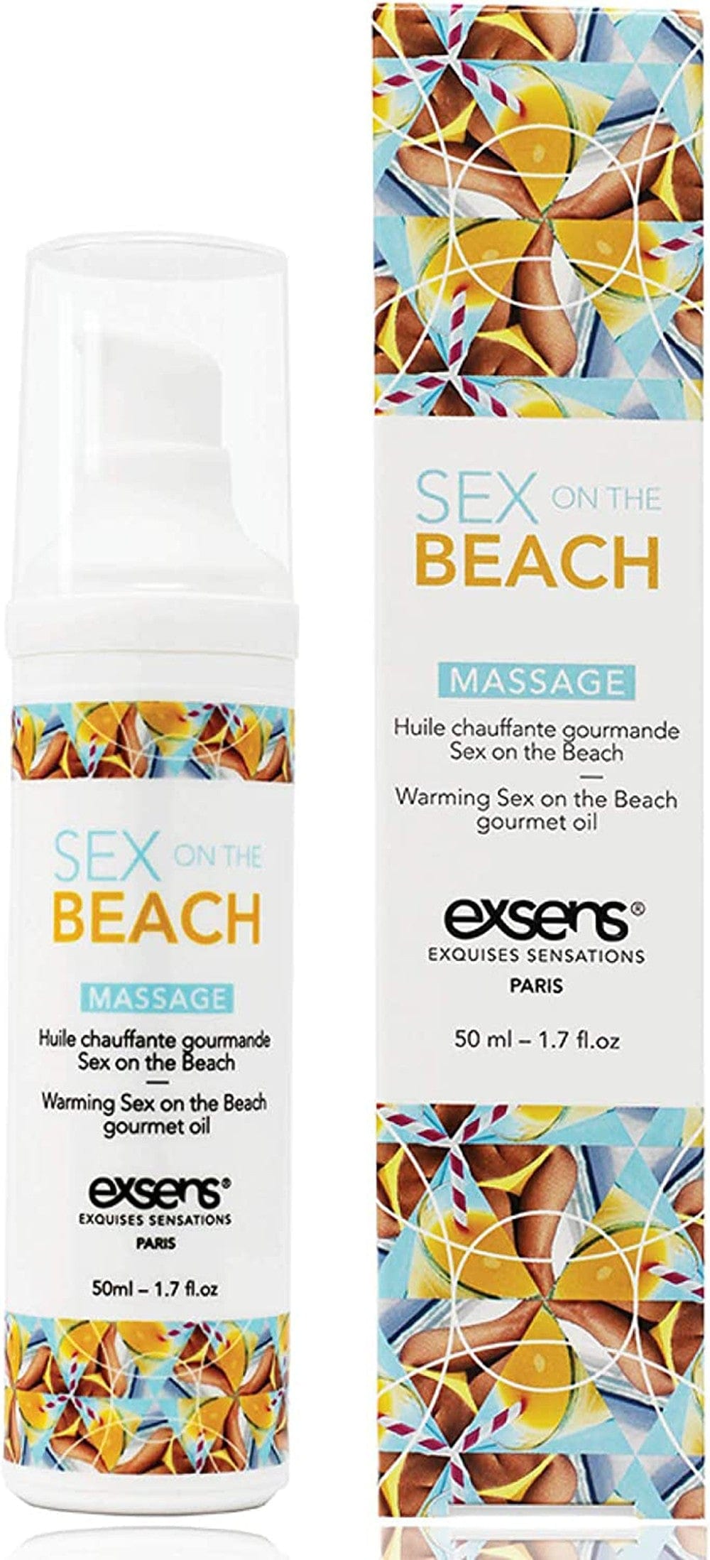 Huile de massage chauffante comestible Sex On The Beach - CC805034