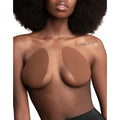 BYE-BRA - RENFORCEMENTSEINS + 3 PAIRES SATINÉES BRUN/C
