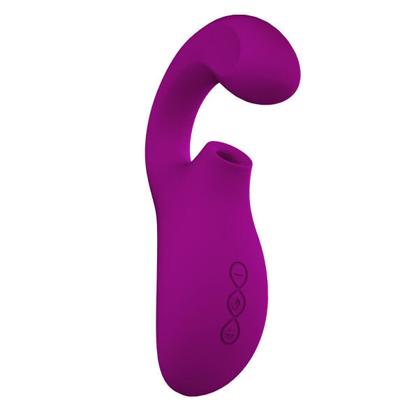 Lelo - Enigma Double Aspiration Stimulation Masseur  Rose Profonde
