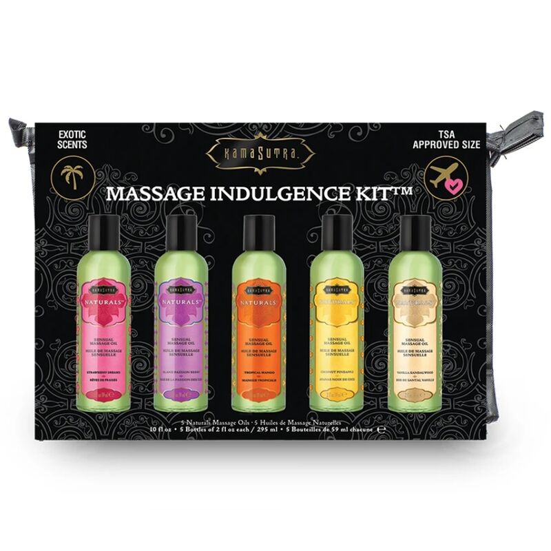 Kit Huiles De Massage Naturelles Voyage