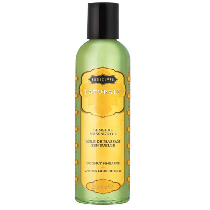 Huile De Massage Naturelle Noix De Coco Ananas