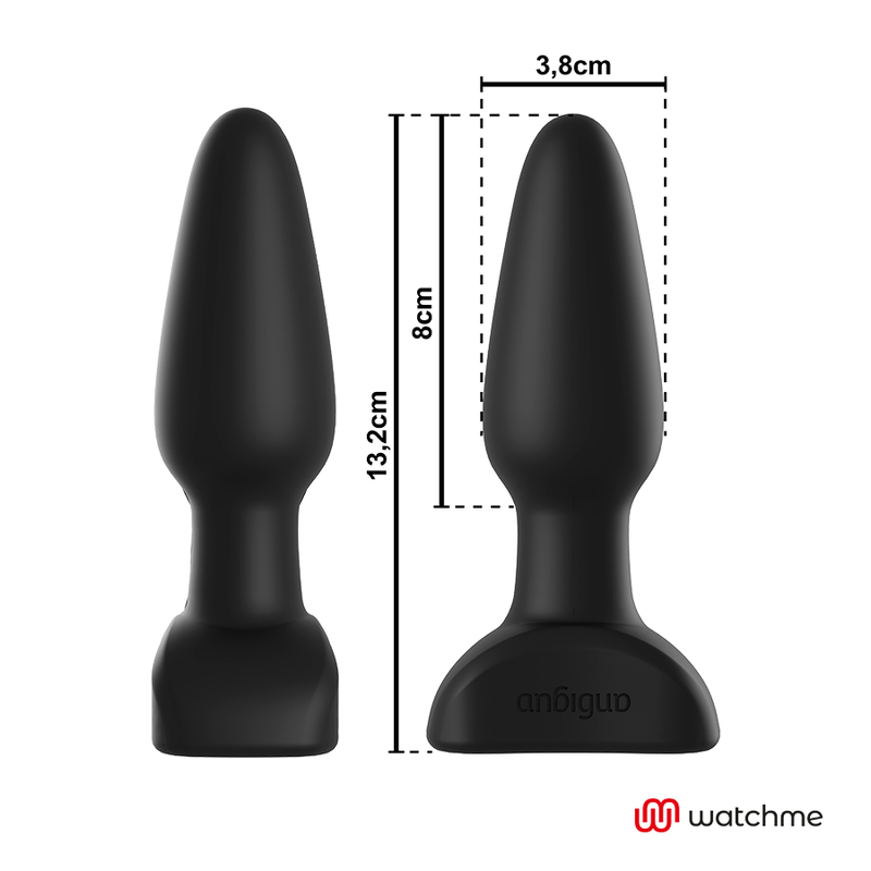 Vibromasseur Poussée Silicone Médicalé Watchme