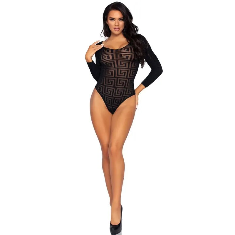 LEG AVENUE - MOSAIC SNAP CROTH BODY