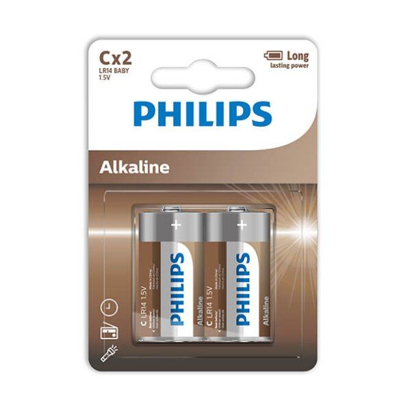 Piles Alcalines C Philips Jouets Enfants