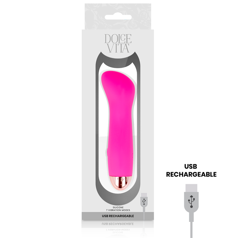 Vibromasseur Rechargeable En Silicone Hypoallergénique