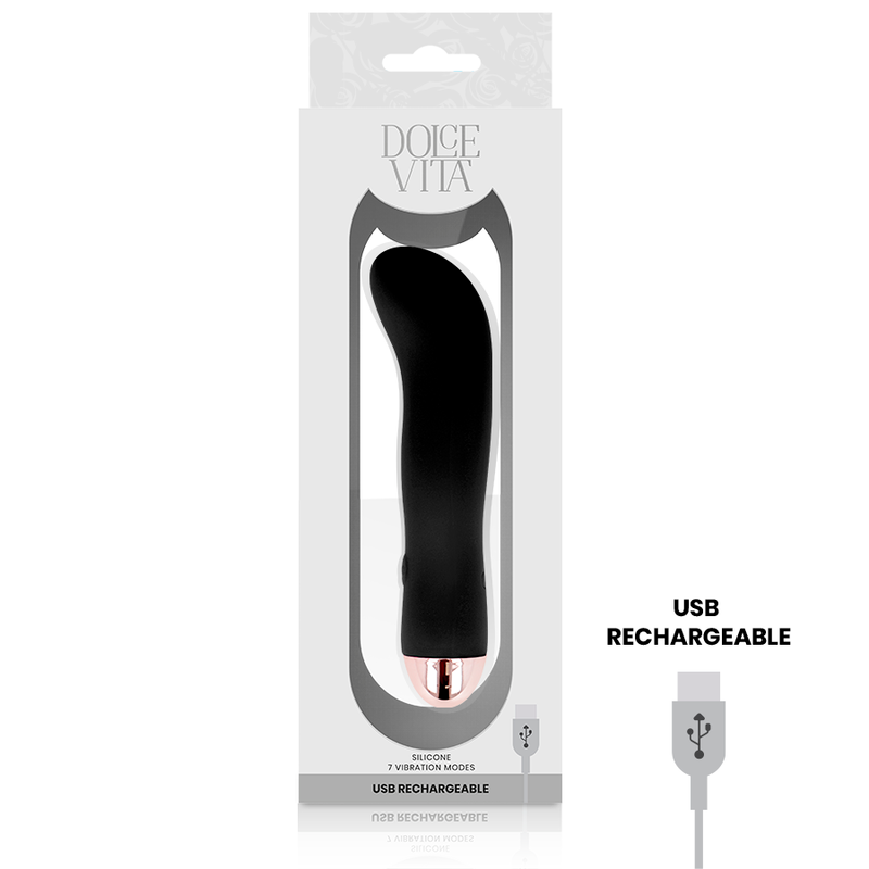 Vibromasseur Rechargeable En Silicone Soyeux