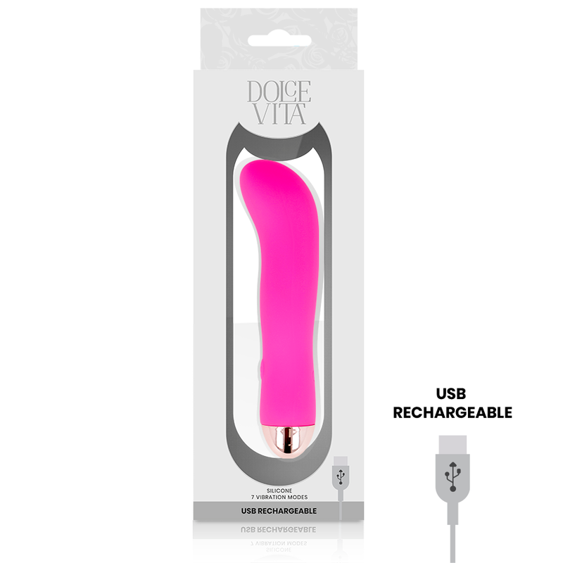 Vibromasseur Rechargeable Silicone Doux Hypoallergénique