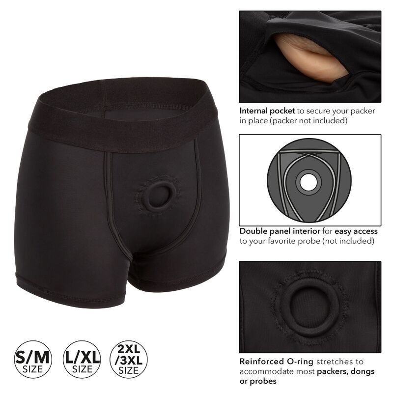 Harnais Boxer Brief Confortable Pour Gode