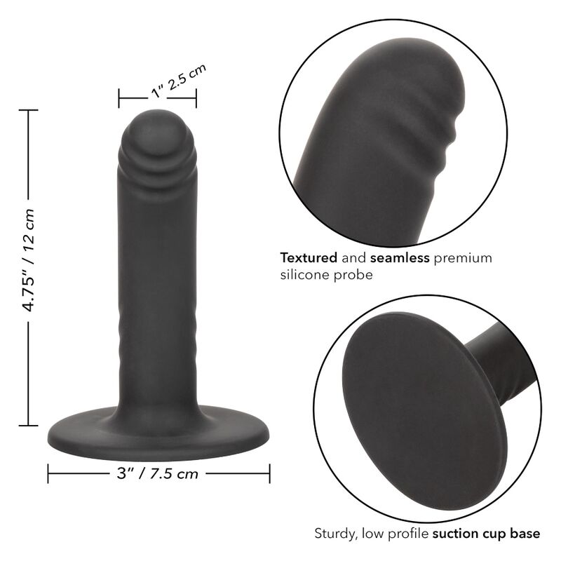 Gode En Silicone Incurvé Avec Ventouse