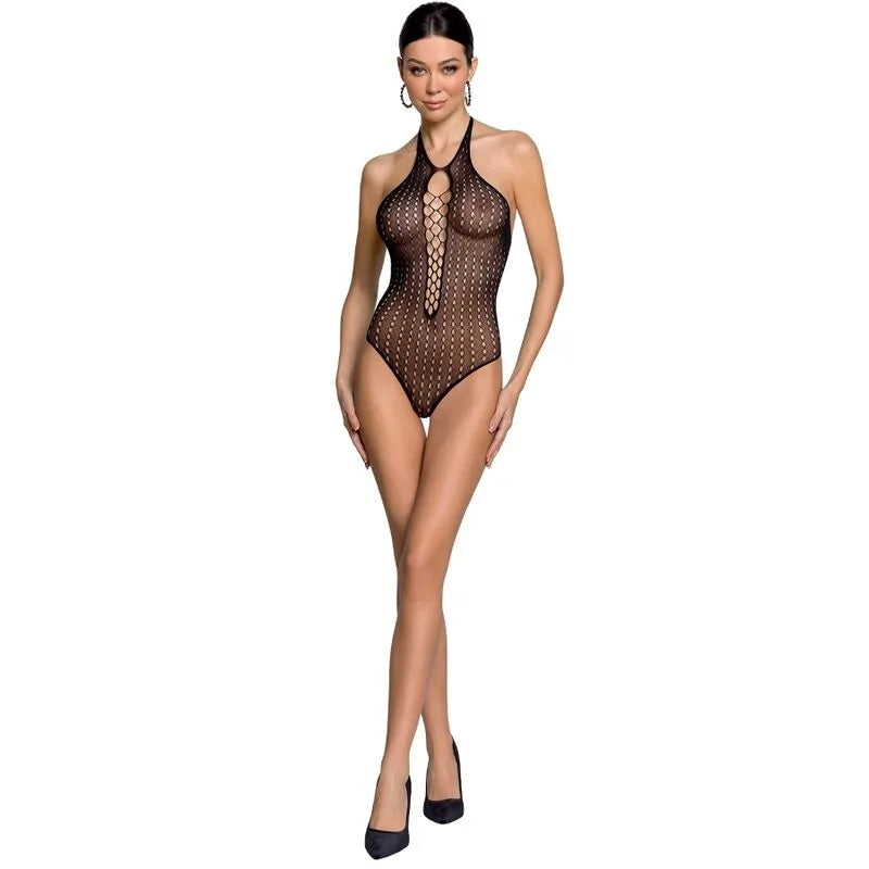 PASSION - FEMME BS088 BODYSTOCKING NOIR