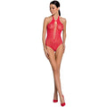PASSION - FEMME BS088 BODYSTOCKING ROUGE