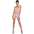 PASSION - FEMME BS090 BODYSTOCKING BLANC