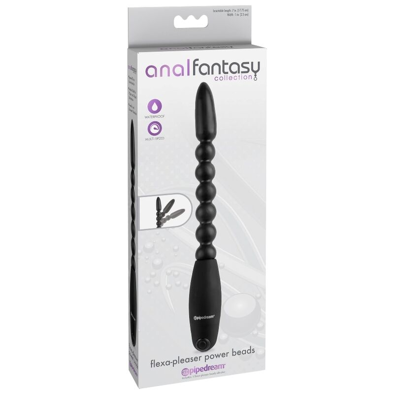 Plug Anal Vibrant Flexible Unisexe Aquatique