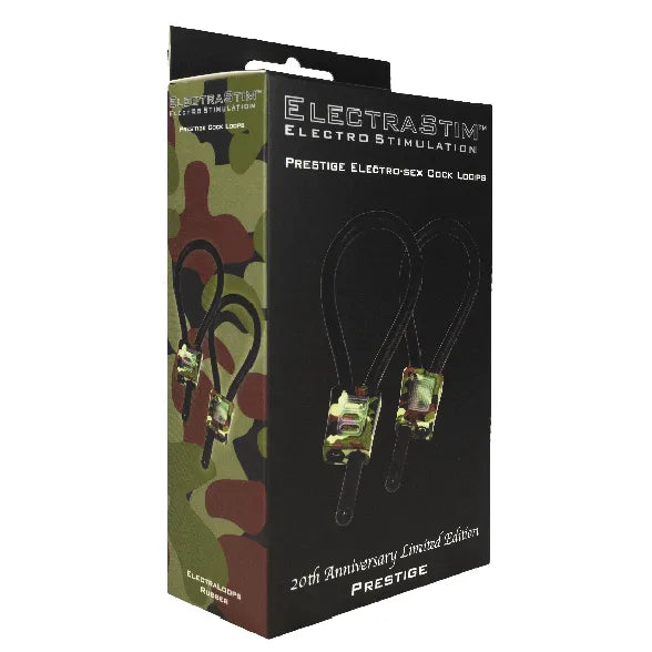 ELECTRASTIM - ANNEAUX PÉNINS RÉGLABLES PRESTIGE ELECTRALOOPS CAMOUFLAGE