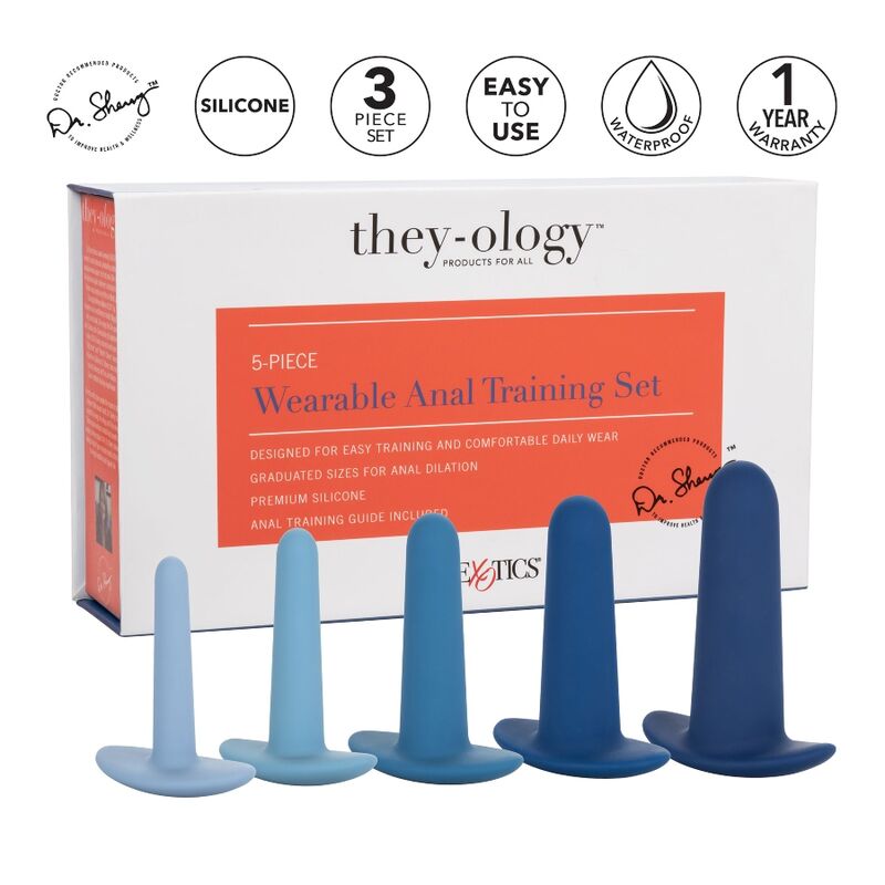 Coffret Dilatateur Anal Silicone Portable 5 Pièces