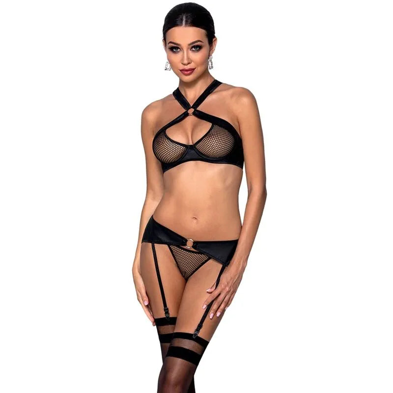 PASSION - ENSEMBLE CUIR ÉCOLOGIQUE AMANDA