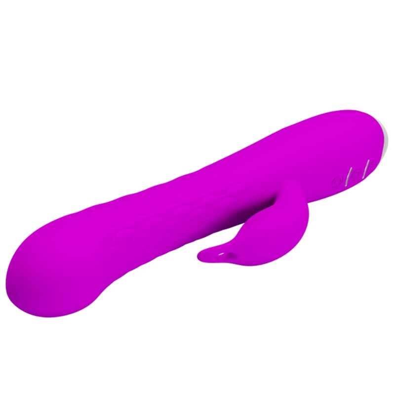 Vibromasseur Lapin Rotatif Violet Silicone